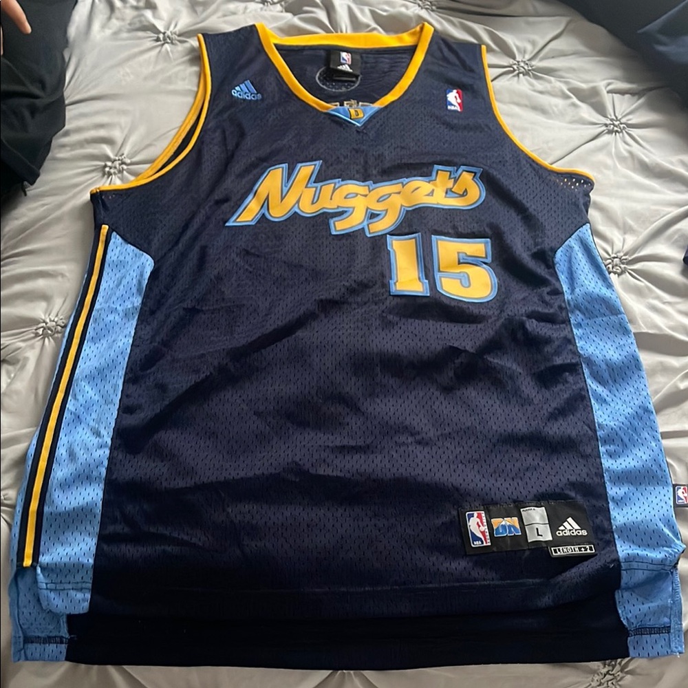 Adidas Denver Nuggets Navy Blue Jersey
